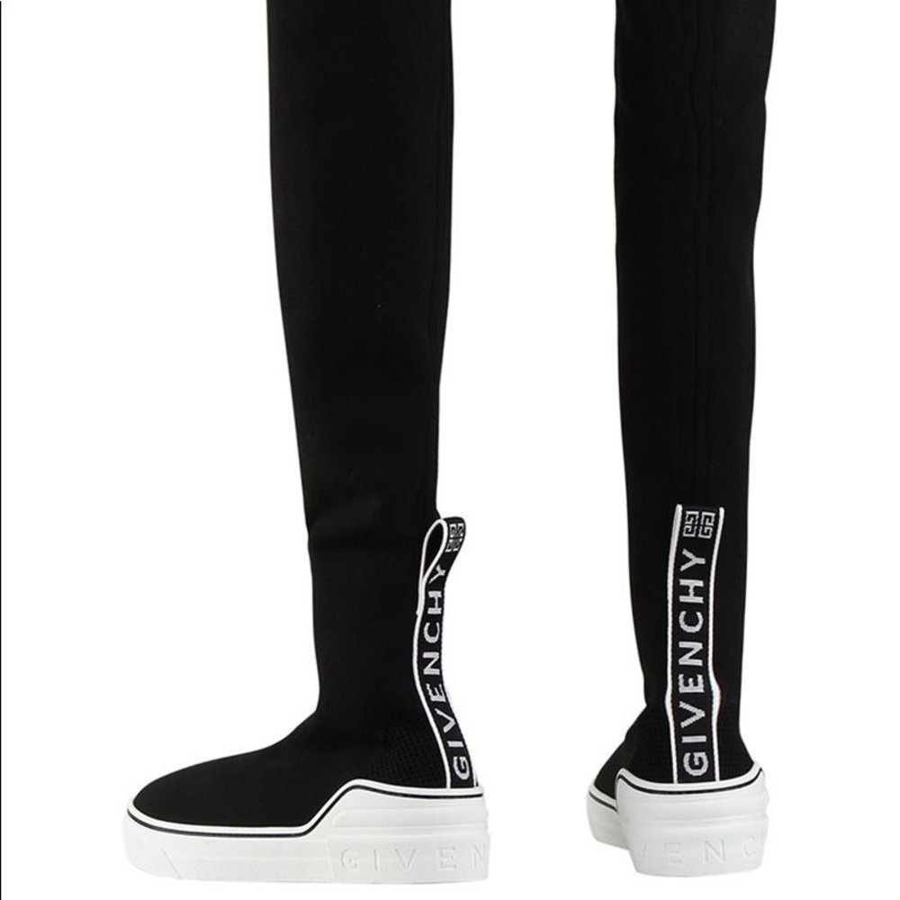 Givenchy Over Knee Sock Boot Sneakers